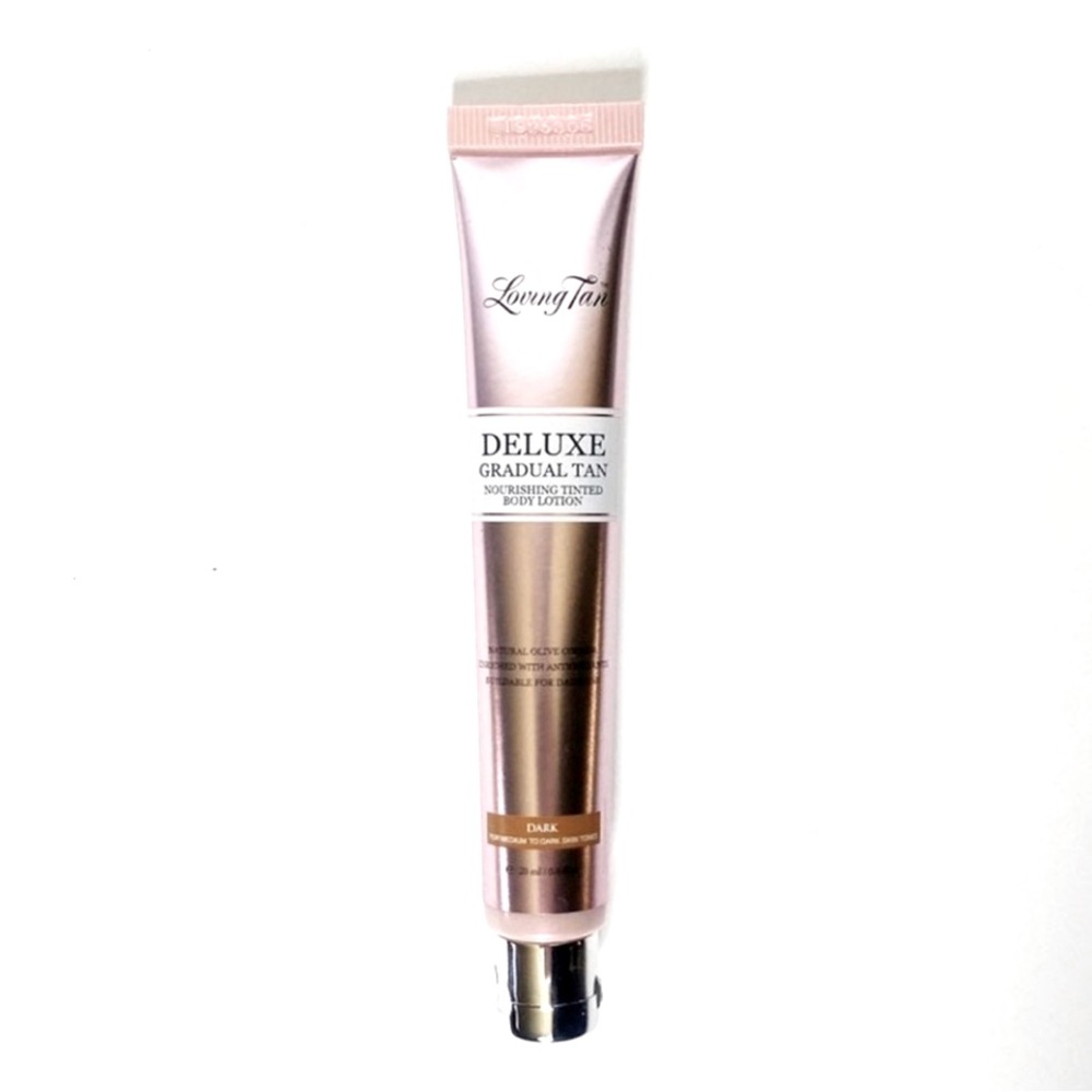 $12 Loving Tan Deluxe Gradual Tan "Dark" Tanning Body Lotion Mini Size